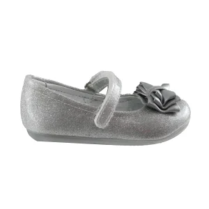 Zapato Niña Chabelo 8693 Fiesta Plata Brillos Adherible (13.0 -14.0)