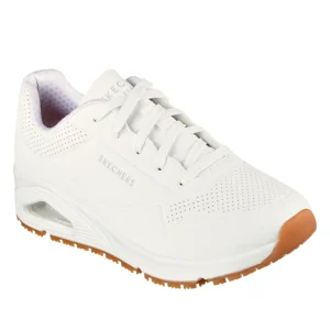 Calzado Ocupacional Skechers Uno Blanco Mujer